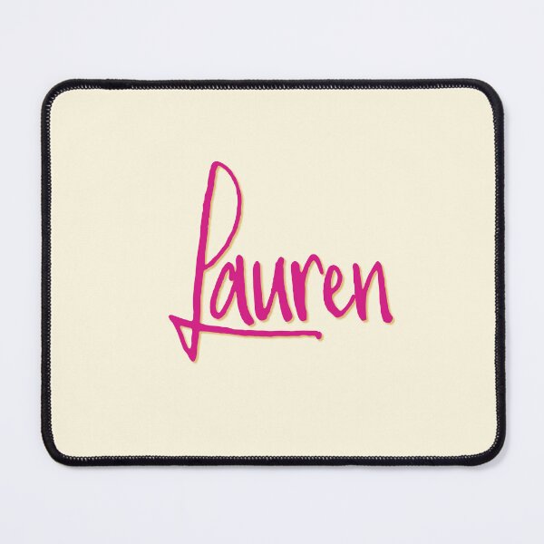 Item preview, LAUREN personalized type design designed and sold by CharlottePlaceArt.