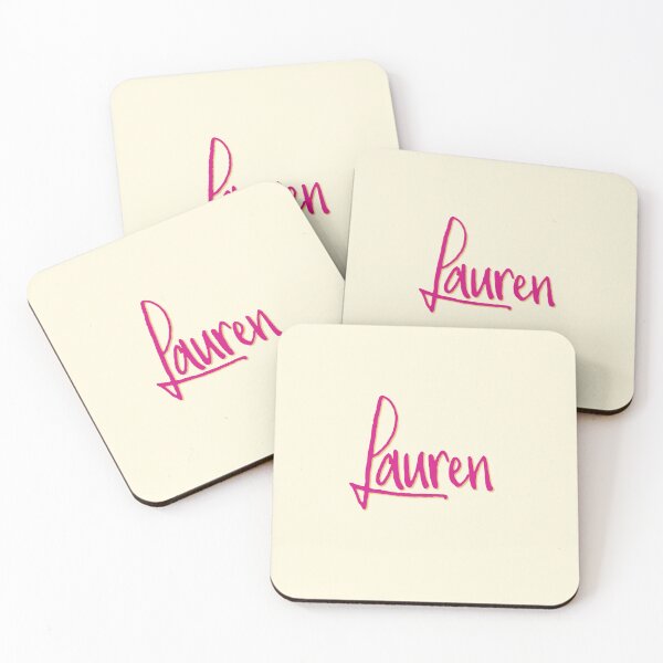 Item preview, LAUREN personalized type design designed and sold by CharlottePlaceArt.