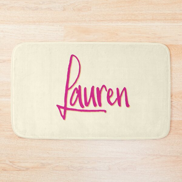 Item preview, LAUREN personalized type design designed and sold by CharlottePlaceArt.