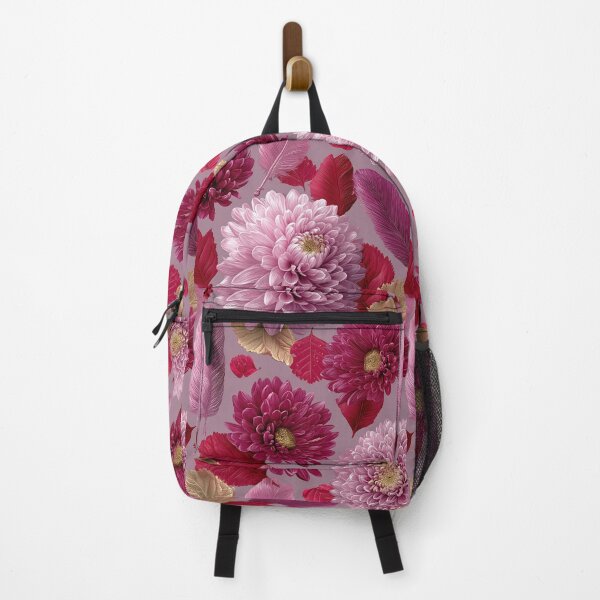 Item preview, Vibrant Pink Floral Pattern Botanical Art designed and sold by colorful-white.