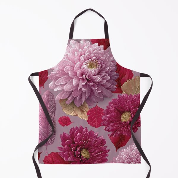 Item preview, Vibrant Pink Floral Pattern Botanical Art designed and sold by colorful-white.