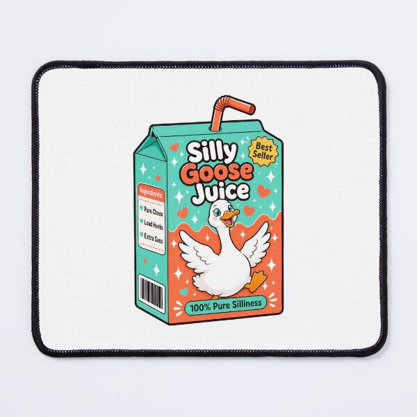 Item preview, Silly Goose Juice Mint Fresh Retro Vintage | Funny Goose Juice Box Meme Design designed and sold by ronakris009.