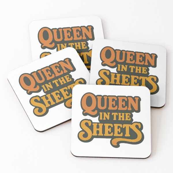 Item preview, Queen in the Sheets Funny Retro LGBTQ Queer Pride designed and sold by Haus Of Sin.