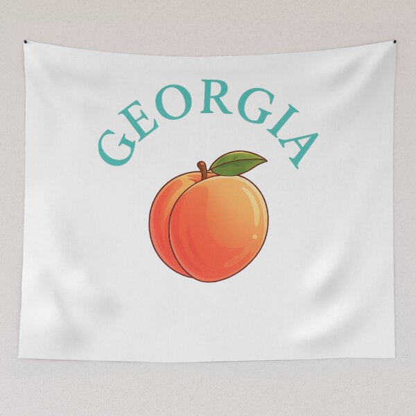 Aperçu de l'œuvre Georgia Peach créée et vendue par S-H-Apparel.