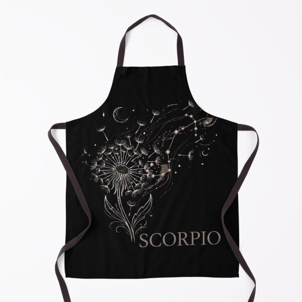 Item preview, Scorpio Zodiac Dandelion Constellation Celestial Art designed and sold by SilentFlower.