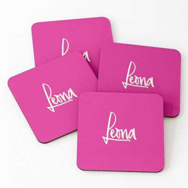 Item preview, LEONA personalized type design designed and sold by CharlottePlaceArt.