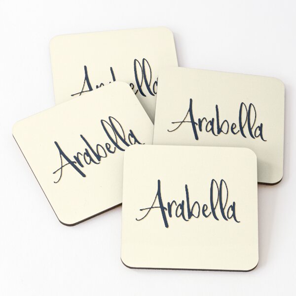 Item preview, ARABELLA personalized type design designed and sold by CharlottePlaceArt.