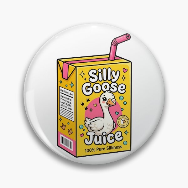 Item preview, Silly Goose Juice Yellow Retro Vintage | Funny Goose Juice Box Meme Design designed and sold by ronakris009.
