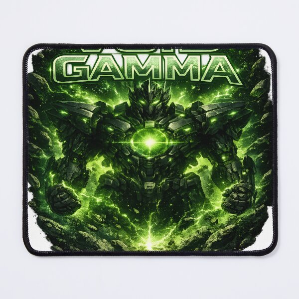 Item preview, Void Gamma Neon Green Mecha Robot Cyberpunk Space Art designed and sold by RiteshCenter .