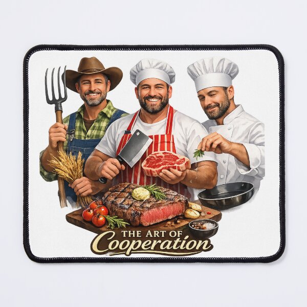 Item preview, The Art of Cooperation | Craftsmanship Through Collaboration designed and sold by Hookesmode.