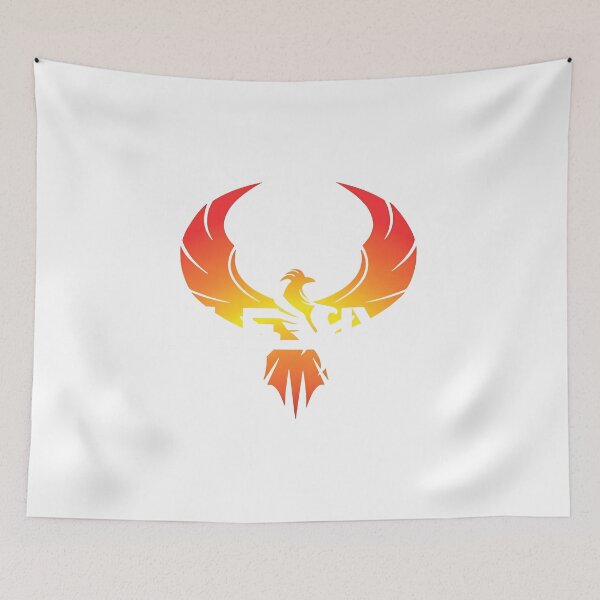 Item preview, Fiery Bird Emblem Text  designed and sold by TokyoAyashi.