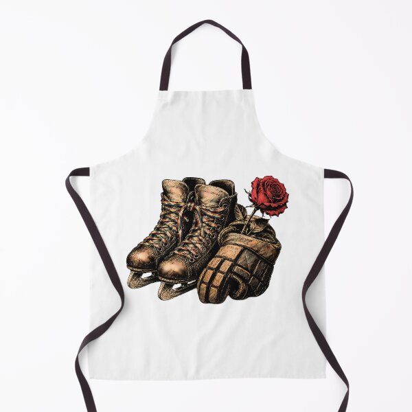 Item preview, Rainbow Pride Ice Skates Hockey Glove Rose designed and sold by chattsuede.