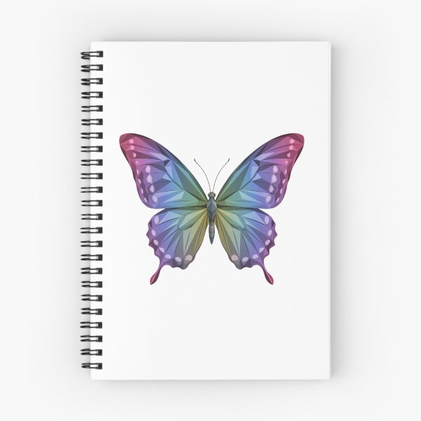 Item preview, Tribal Butterfly - Rainbow Geometric Butterfly – Vibrant Low Poly Butterfly Art designed and sold by ArcticFoxStudio.