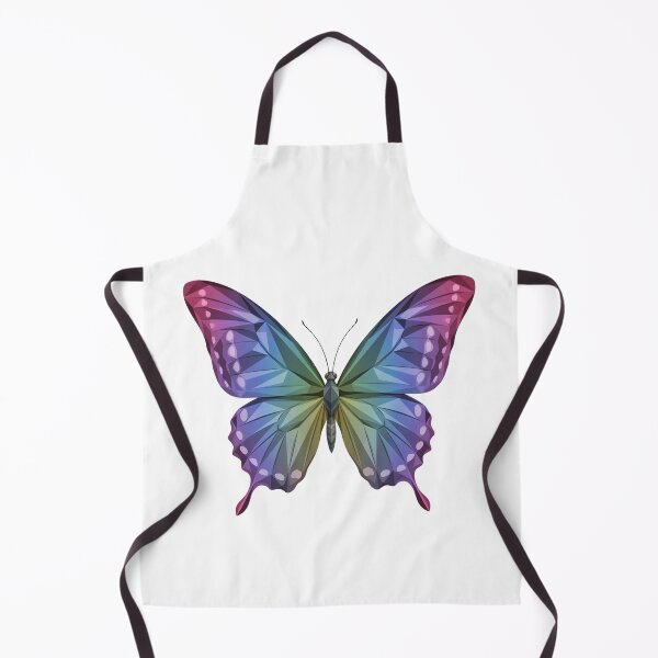 Item preview, Tribal Butterfly - Rainbow Geometric Butterfly – Vibrant Low Poly Butterfly Art designed and sold by ArcticFoxStudio.