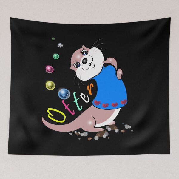 Item preview, Cute Otter  designed and sold by Shirley cute art .
