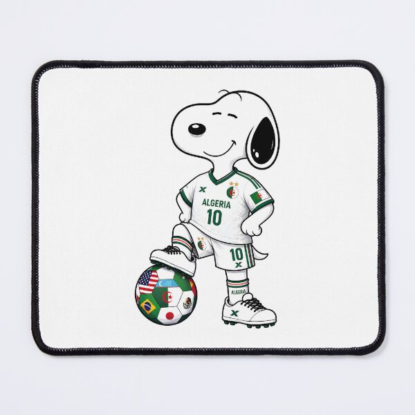 Item preview, WORLD CUP 2026 - Funny Snoopy Algeria Team - Soccer Fans designed and sold by Har-vee.