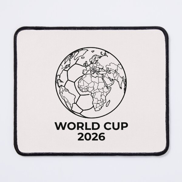 Item preview, Minimal world ball – World Cup 2026 designed and sold by David Mateo ArtWorks.