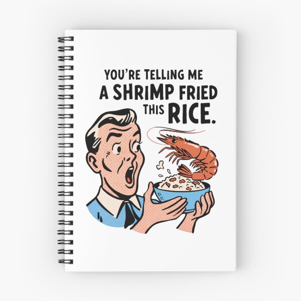 Item preview, Retro Man Shocked by Giant Shrimp designed and sold by Toddtheknight.
