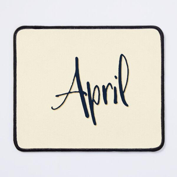 Item preview, APRIL personalized type design designed and sold by CharlottePlaceArt.
