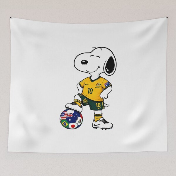 Item preview, WORLD CUP 2026 - Funny Snoopy Australia Team - Soccer Fans designed and sold by Har-vee.