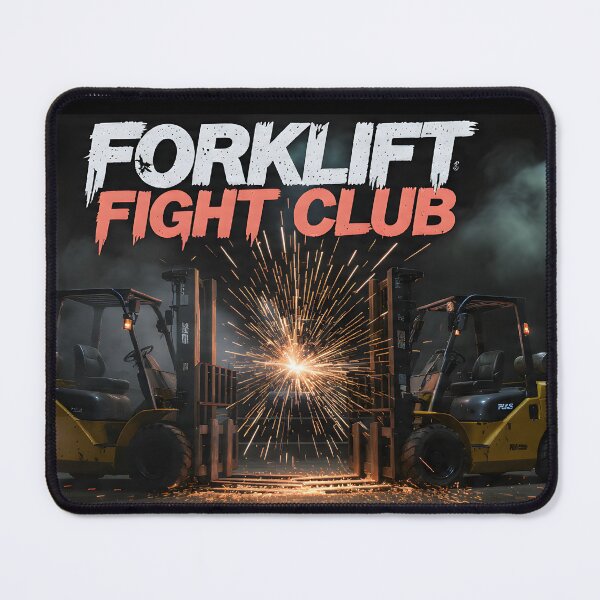 Item preview, Forklift Fight Club designed and sold by OldSchool90s.