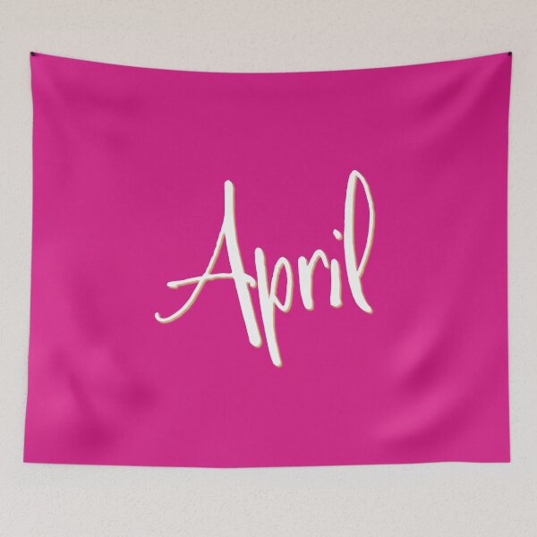 Item preview, APRIL personalized type design designed and sold by CharlottePlaceArt.