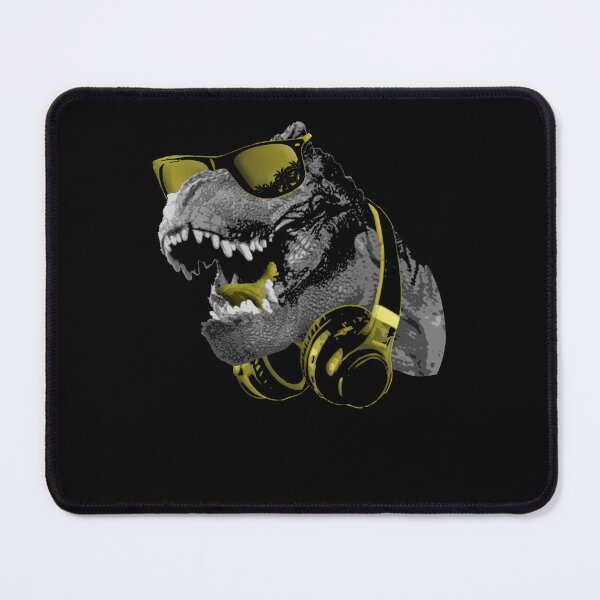 Item preview, Retro T-Rex Dino with Sunglasses and Headphones designed and sold by marke770.