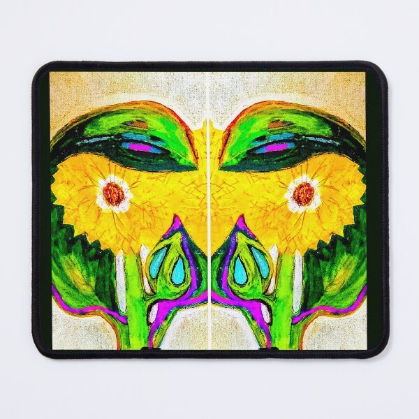 Item preview, "Rorschach — Rainbow Sleepy Lizard" designed and sold by C. Ames Studio.