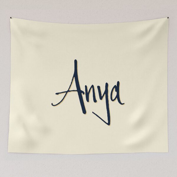Item preview, ANYA personalized type design designed and sold by CharlottePlaceArt.