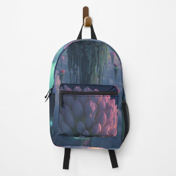 Item preview, Sky Bloom Floating Garden Alien Fantasy Landscape designed and sold by Luminous Wilds.
