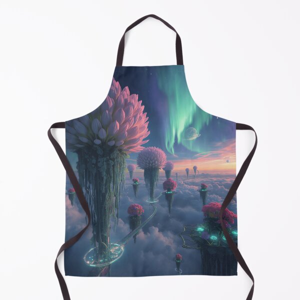 Item preview, Sky Bloom Floating Garden Alien Fantasy Landscape designed and sold by Luminous Wilds.