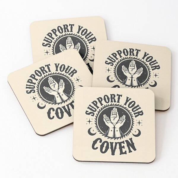 Item preview, Support Your Local Coven – Feminist Witchy Unity Design designed and sold by Dreambytes.