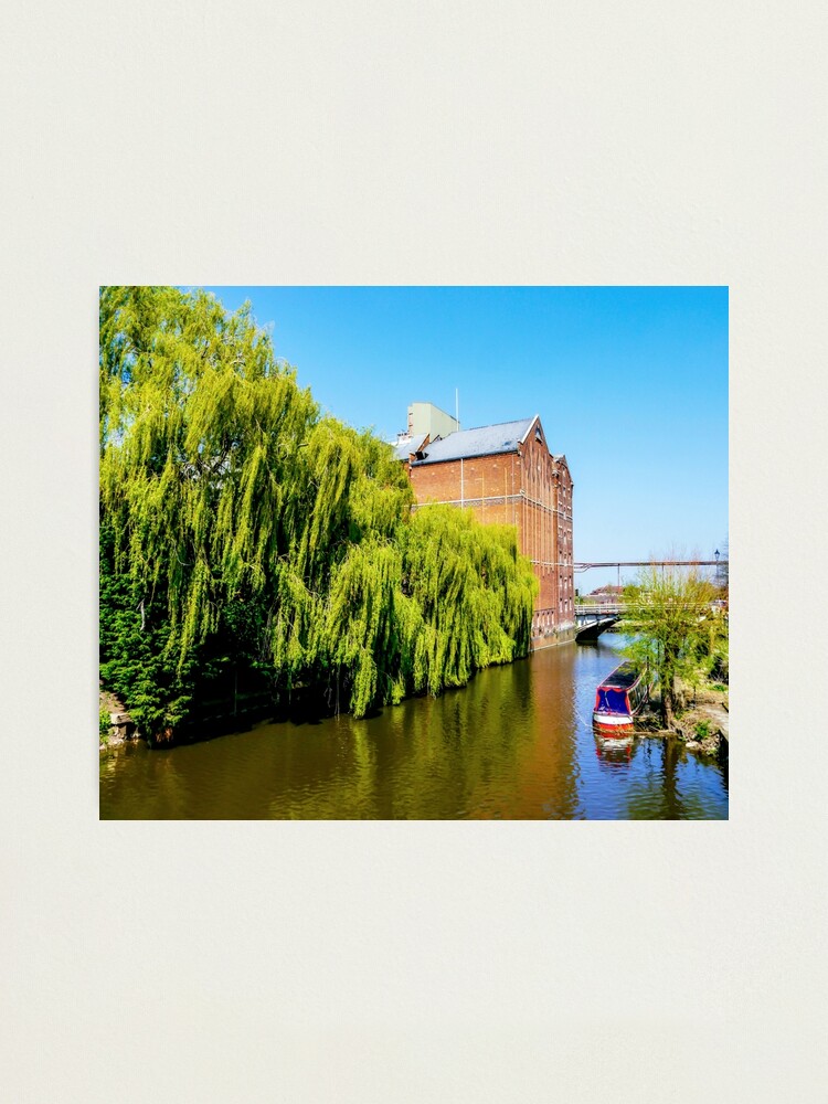 Alternate view of Historic Flour Mill. Photographic Print