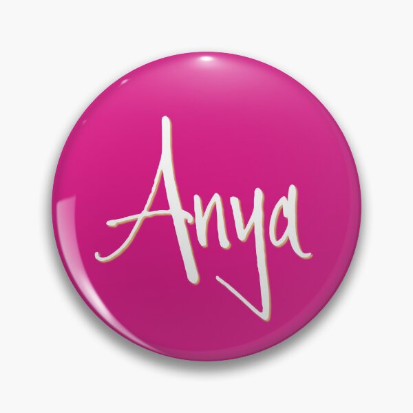 Item preview, ANYA personalized type design designed and sold by CharlottePlaceArt.