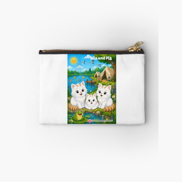 Item preview, Mia and Pia - Coloring fun meets cat knowledge - Adventures to color, learn and marvel at designed and sold by WasserSonneWind.