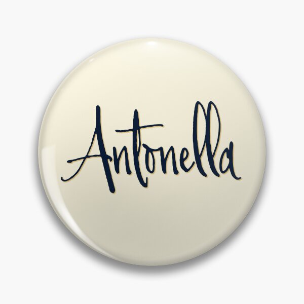 Item preview, ANTONELLA personalized type design designed and sold by CharlottePlaceArt.