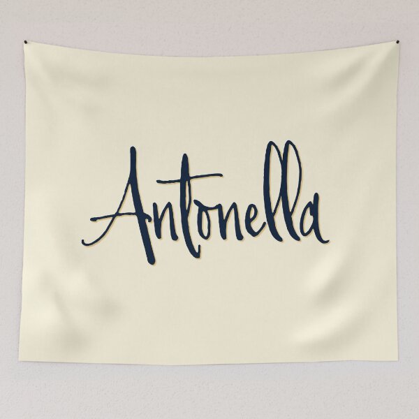 Item preview, ANTONELLA personalized type design designed and sold by CharlottePlaceArt.