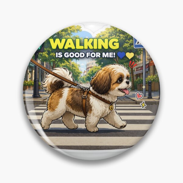 Item preview, Walking Dog designed and sold by GrowWithNaturePH.