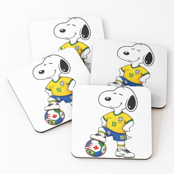 Item preview, WORLD CUP 2026 | Soccer Fans | Funny Snoopy Brazil Team designed and sold by Har-vee.