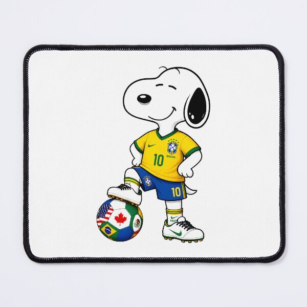 Item preview, WORLD CUP 2026 | Soccer Fans | Funny Snoopy Brazil Team designed and sold by Har-vee.