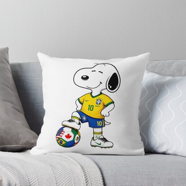 Item preview, WORLD CUP 2026 | Soccer Fans | Funny Snoopy Brazil Team designed and sold by Har-vee.