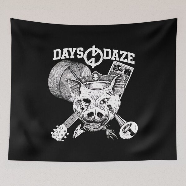 Item preview, Grotesque Music Pig Motif Artwork designed and sold by Nort-Surcorm.