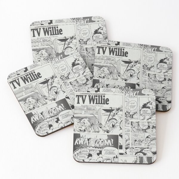 Item preview, TV Willie - Michael Welch musician artist / abstract original collage from TV Willie 1990  designed and sold by mwdrum.