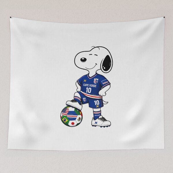 Item preview, WORLD CUP 2026 - Funny Snoopy Cape Verde Team - Soccer Fans designed and sold by Har-vee.