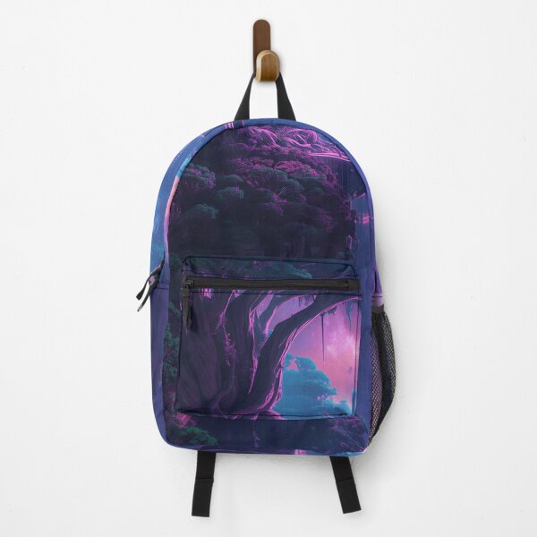 Item preview, Nebula Skybridge Canyon Fantasy Alien Landscape designed and sold by Luminous Wilds.