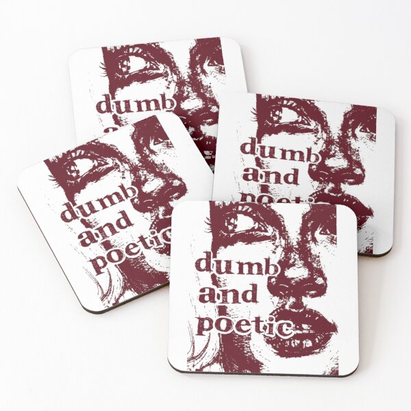 Item preview, Dumb and Poetic Face Collage – Expressive Sketch Graphic Tee designed and sold by Artify24.