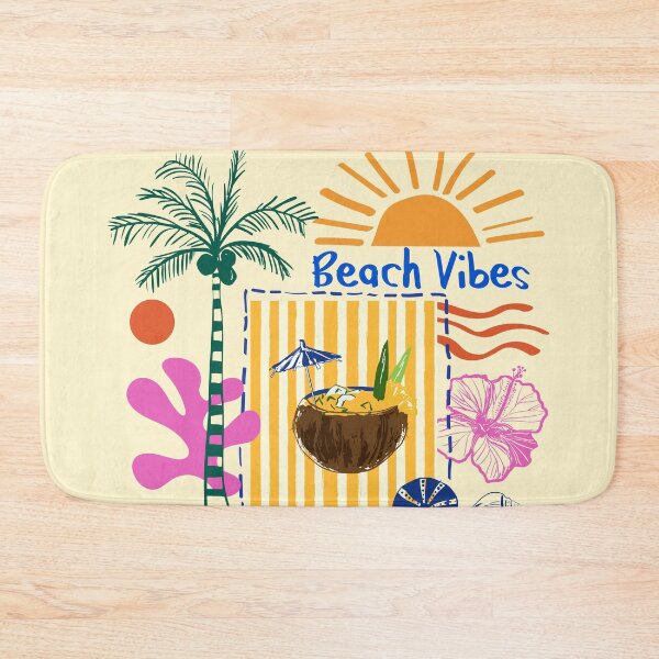 Item preview, Mediterranean Coastal Beach Vibes Summer Patchwork designed and sold by MaiZephyr.