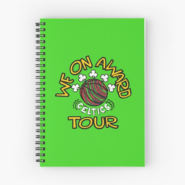 Item preview, Boston Celtics Basketball Tour Typography Fan Art designed and sold by Ivoryze.