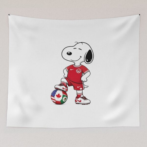 Item preview, WORLD CUP 2026 - Funny Snoopy Canada Team - Soccer Fans designed and sold by Har-vee.