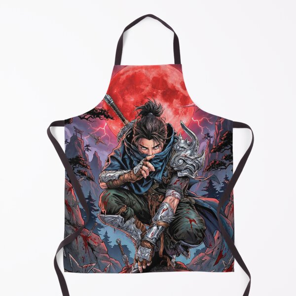 Item preview, Ninja Warrior Under the Red Moon designed and sold by Mistermike248.